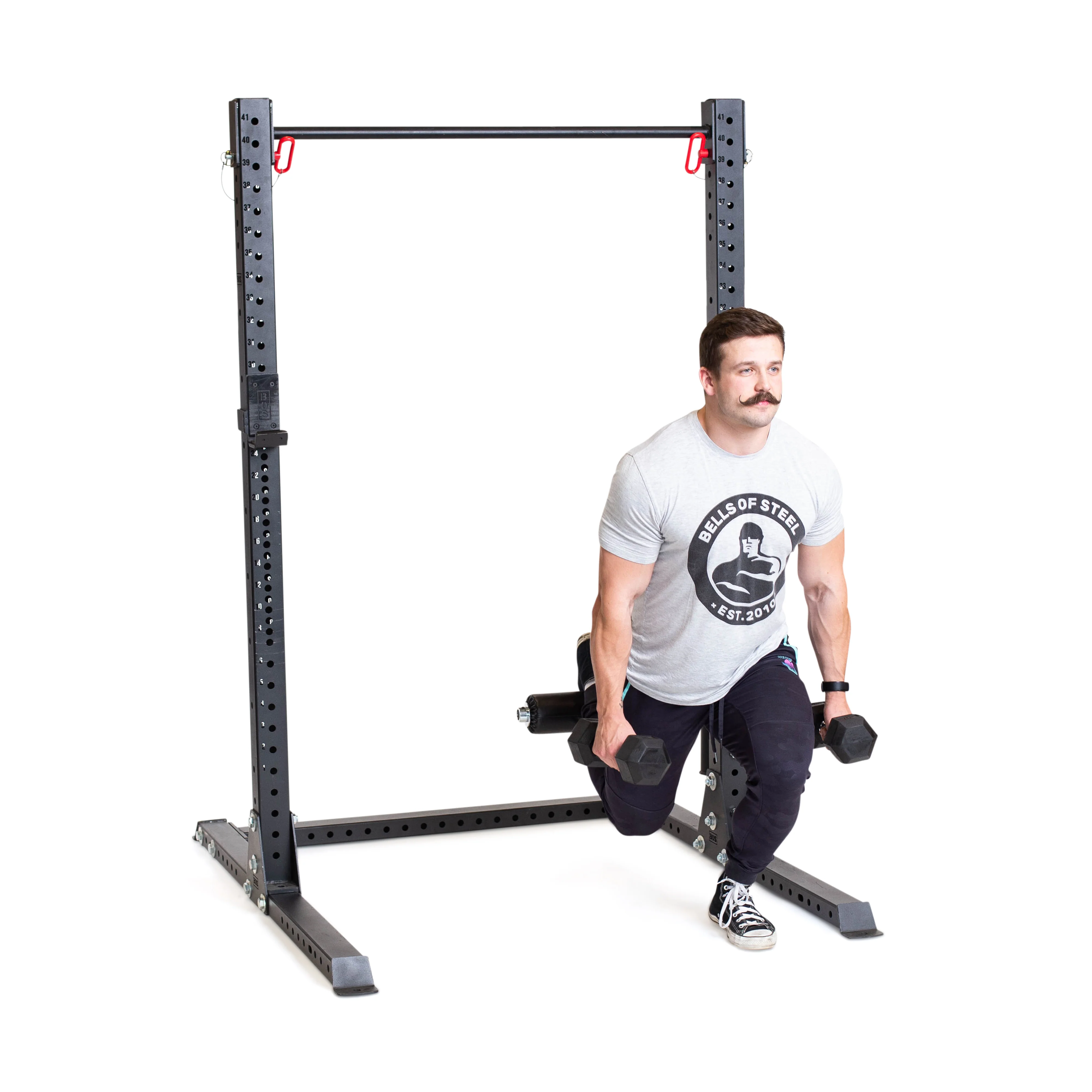 Split Squat Leg Roller Rack Attachment - Image 7