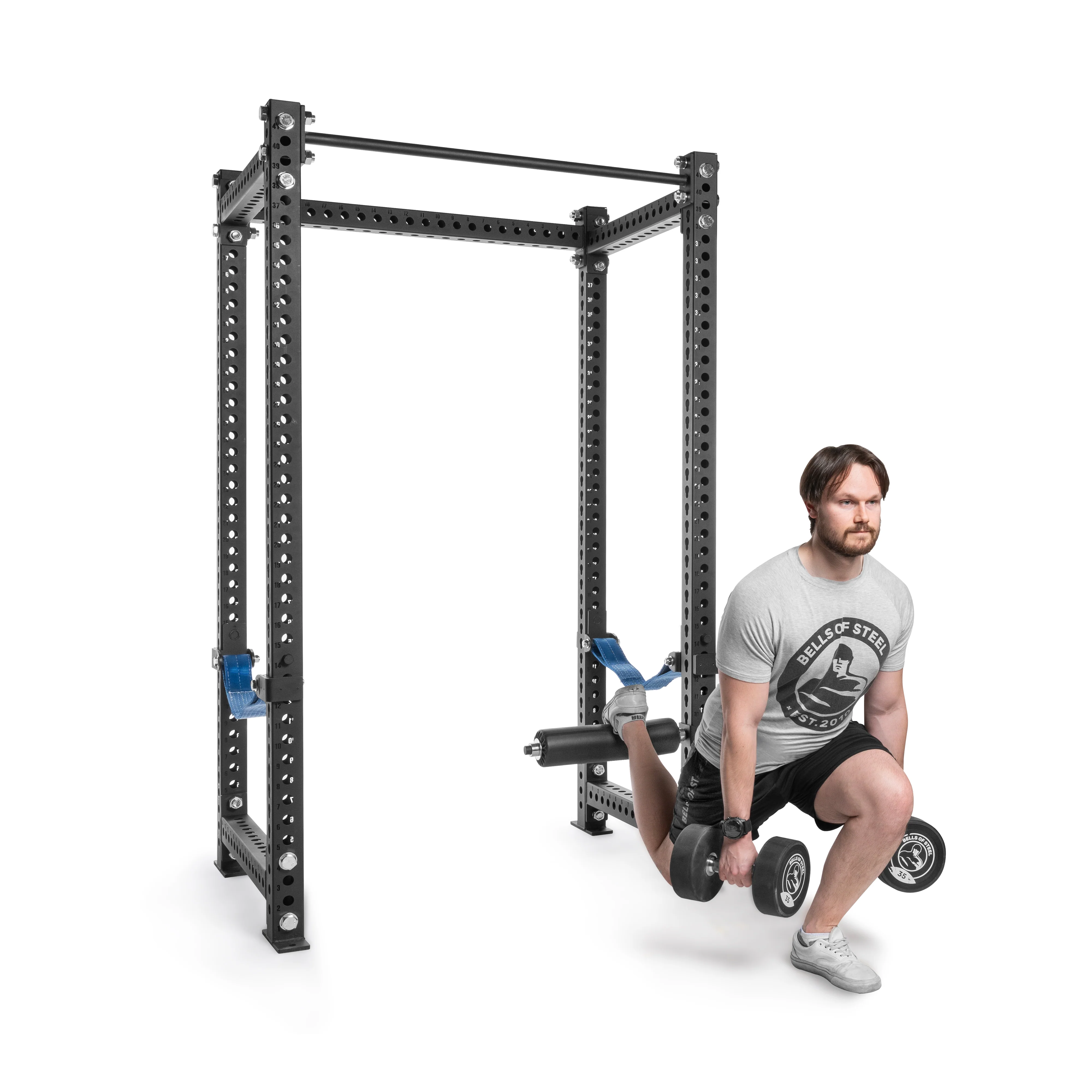 Split Squat Leg Roller Rack Attachment - Image 9